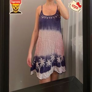 BOHEMIAN BEACH COVER UP SUN DRESS